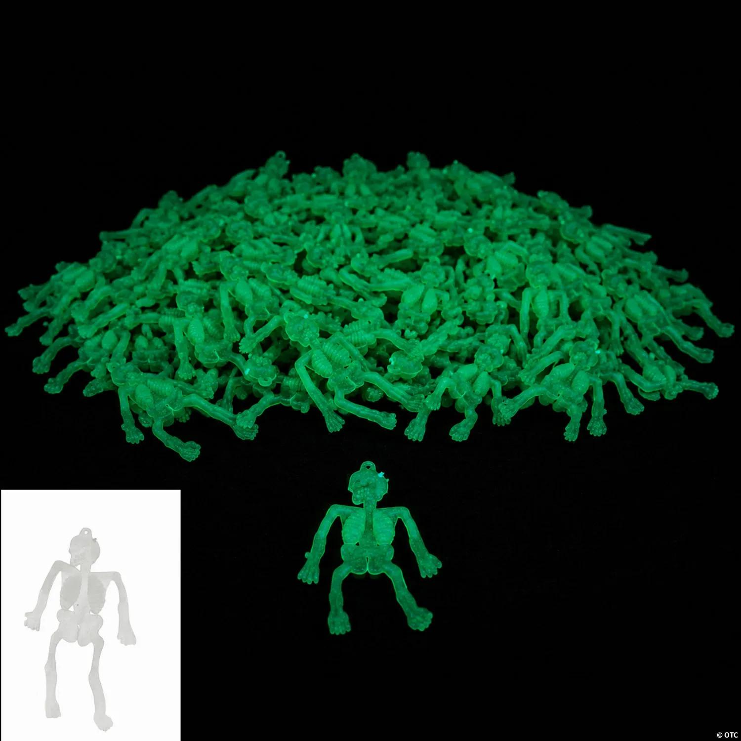 Glow-in-the-Dark Stretchy Skeleton-120Pk