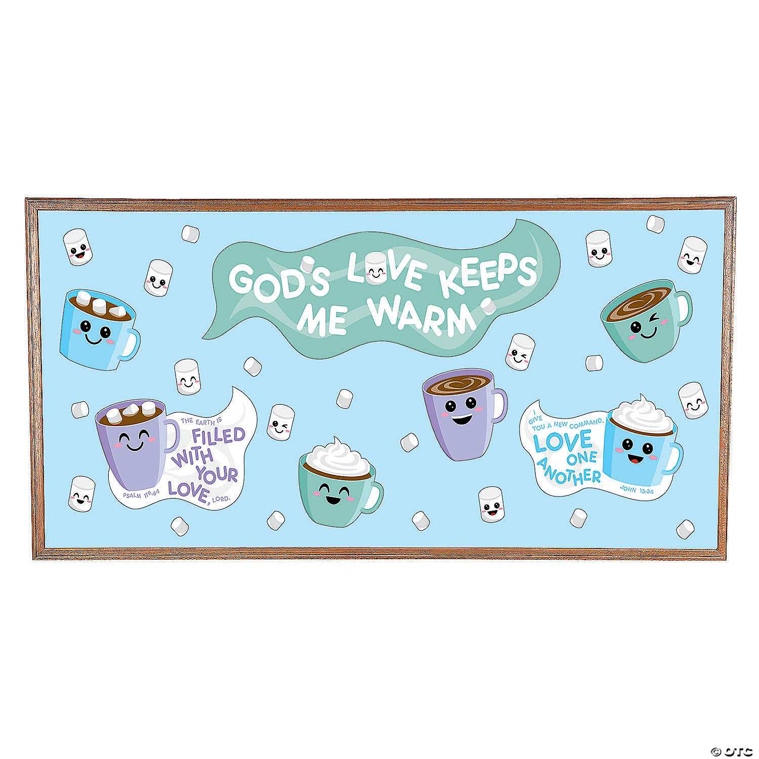 God's Love Keeps Me Warm Bulletin Board Set