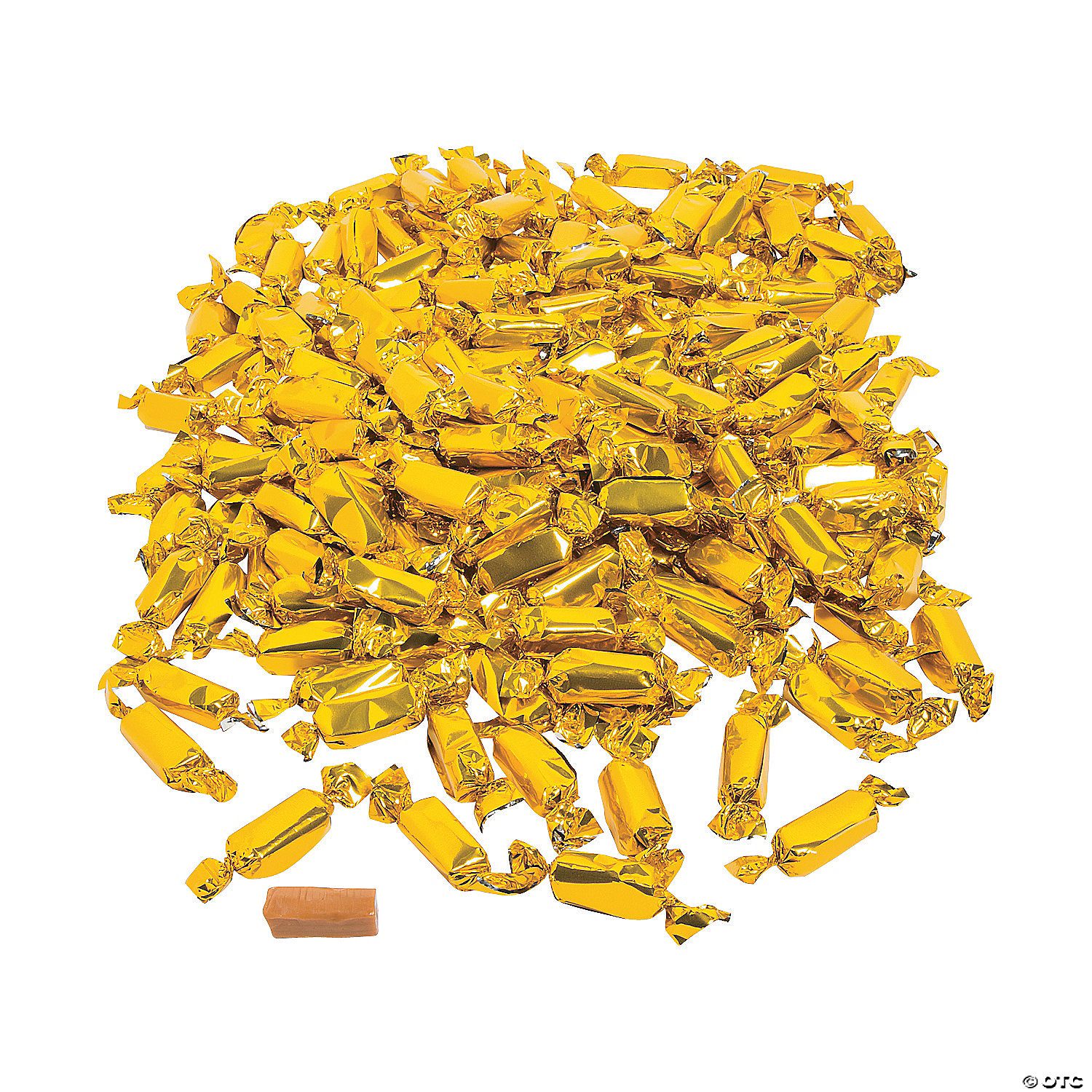 Gold Foil-Wrapped Caramels - 189pcs