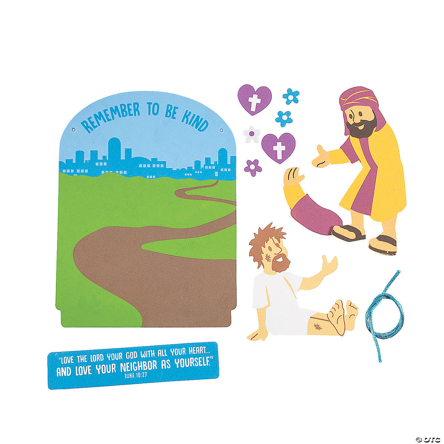 Good Samaritan Sign Craft Kit-12 Pack