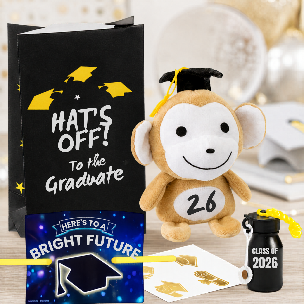 Graduation 2026 Gift Pack with Plush