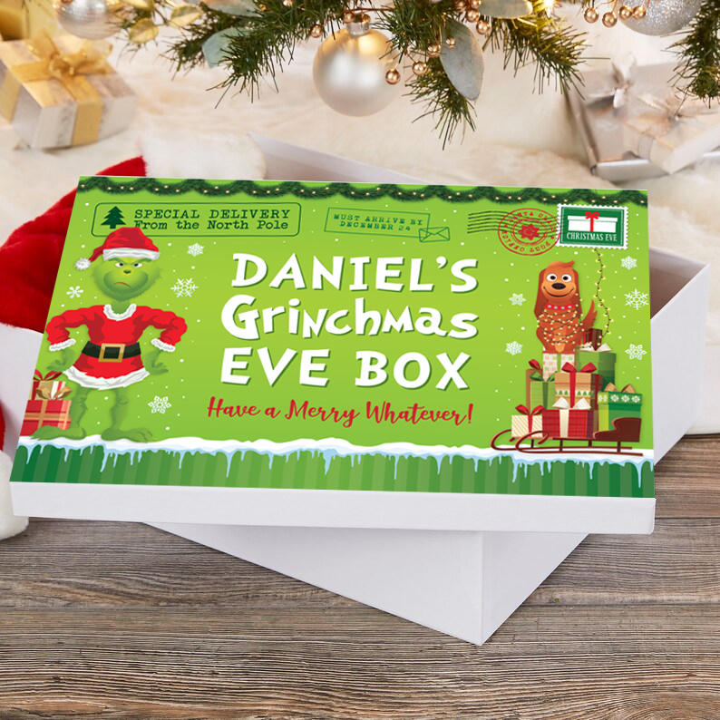 Grinch Christmas Eve Box - Oh My Creative