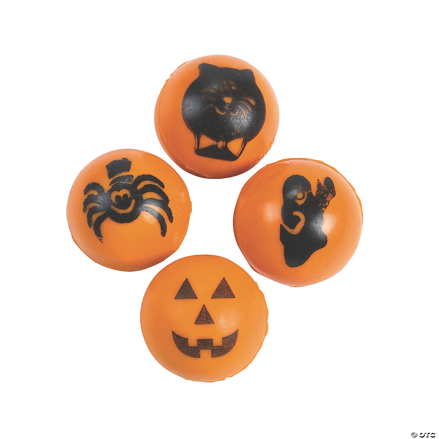 BULK Halloween Bouncing Balls 48 pk