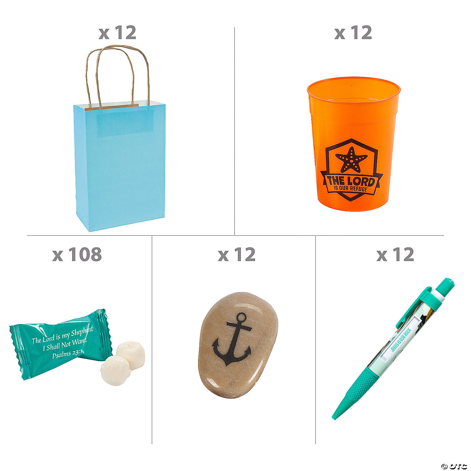 Rocky Beach VBS Volunteer Handout Kit for 12 Party Supplies Canada ...