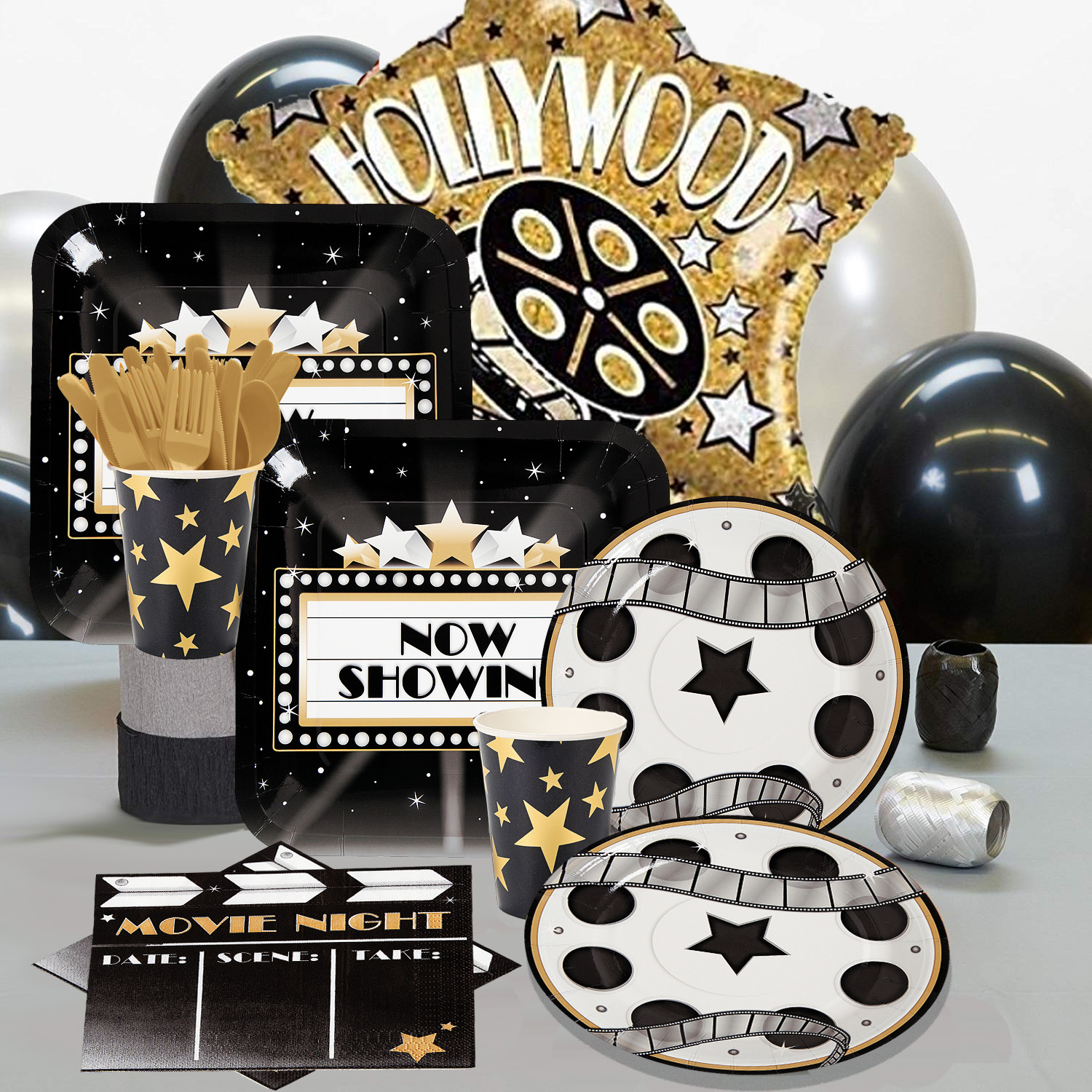 Hollywood Movie Oscar Party Supplies Party Supplies Canada Open A Party - details about roblox cake cup plate party banner balloon lanyard bracelet necklace topper