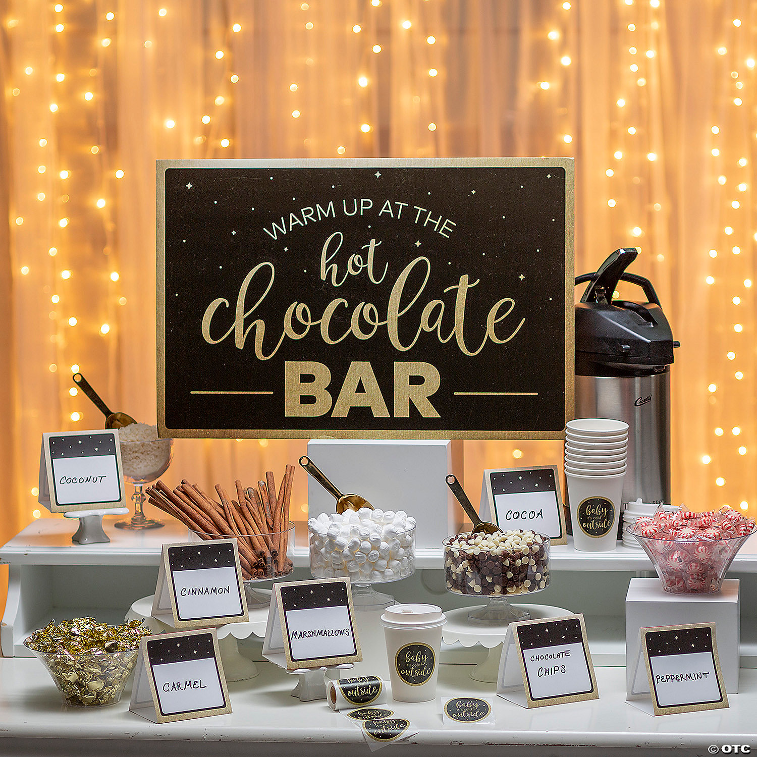 Hot Chocolate Bar Decorating Set