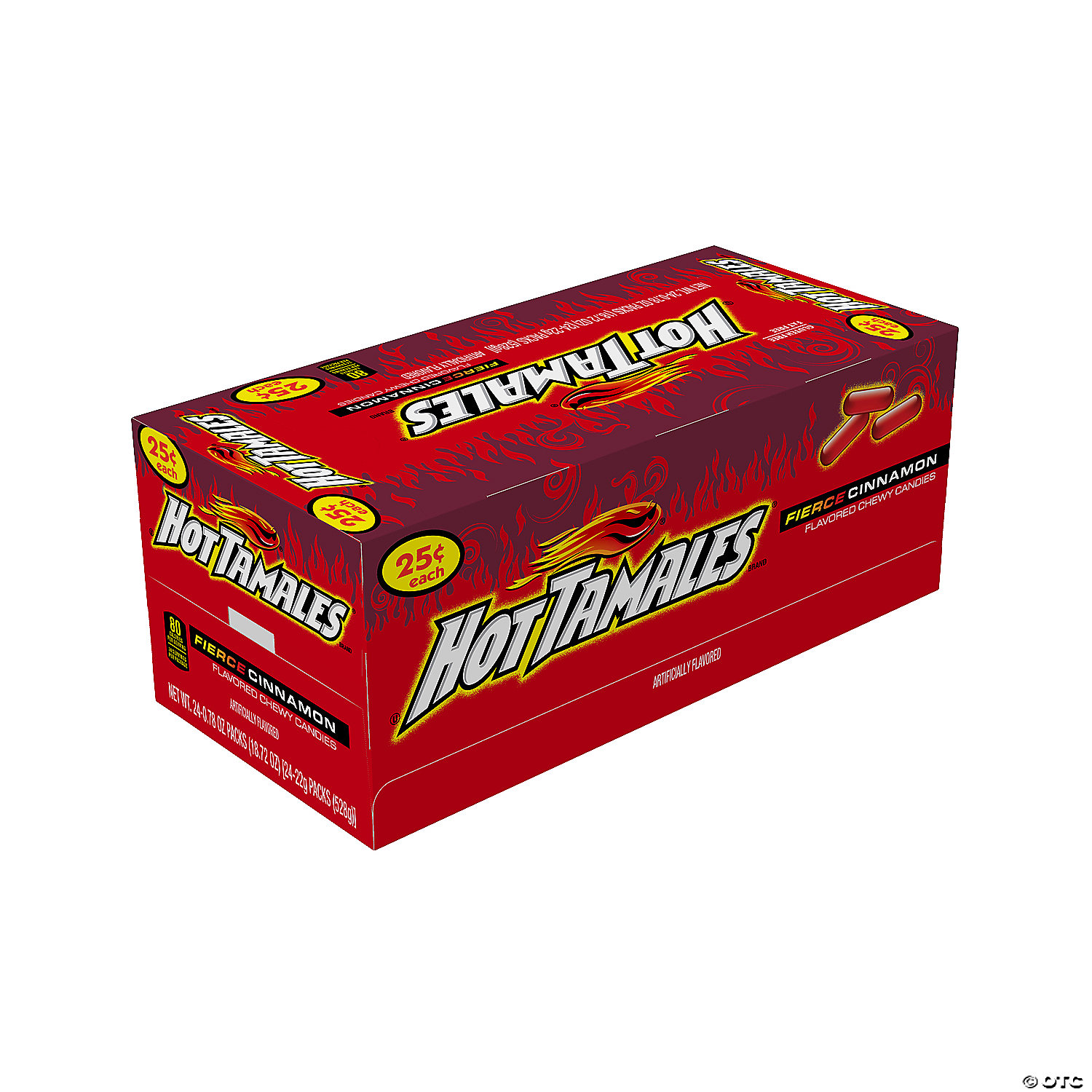 Hot Tamales Fierce Cinnamon Candies - 24 Pack