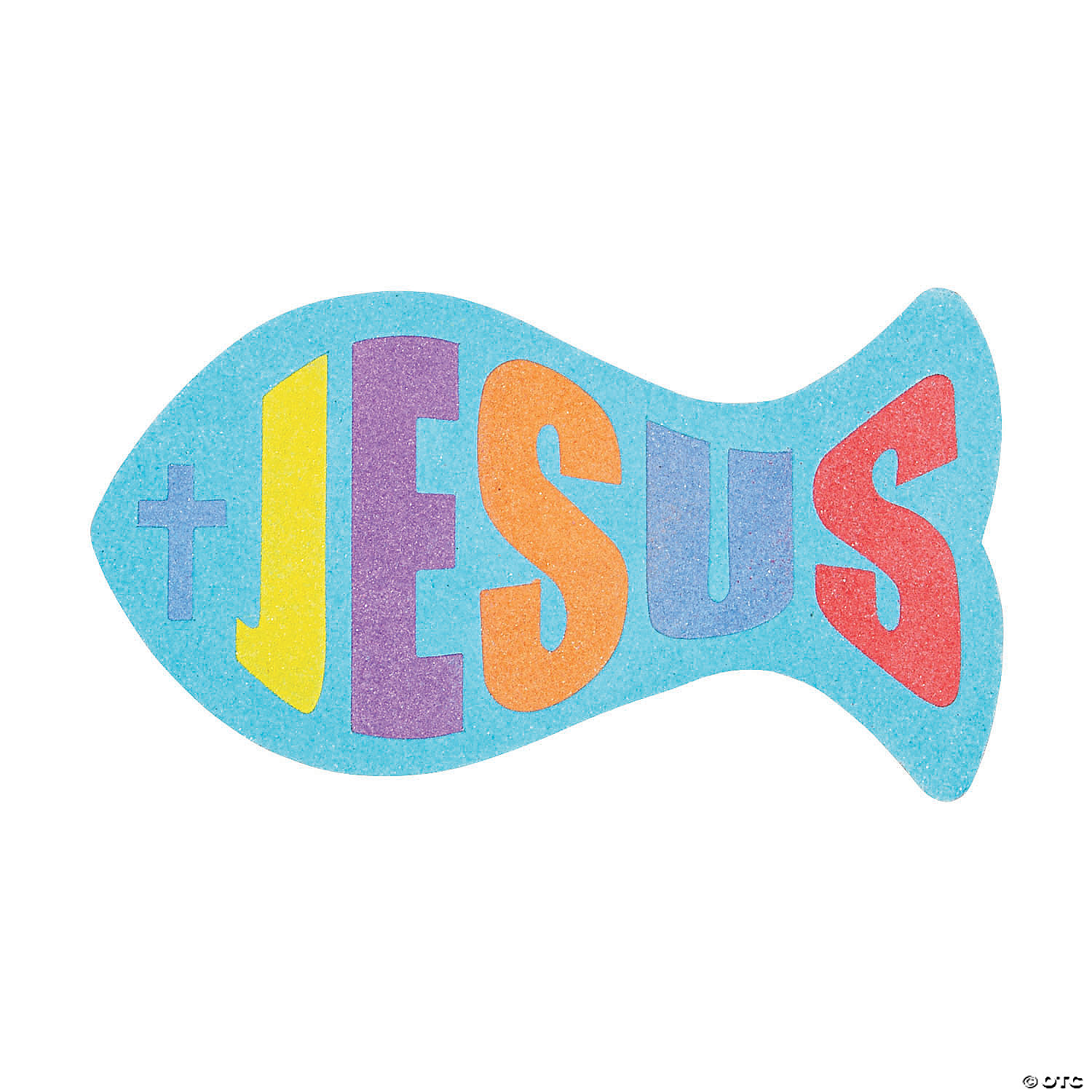 Jesus Fish Sand Art Magnets - 12 Pack