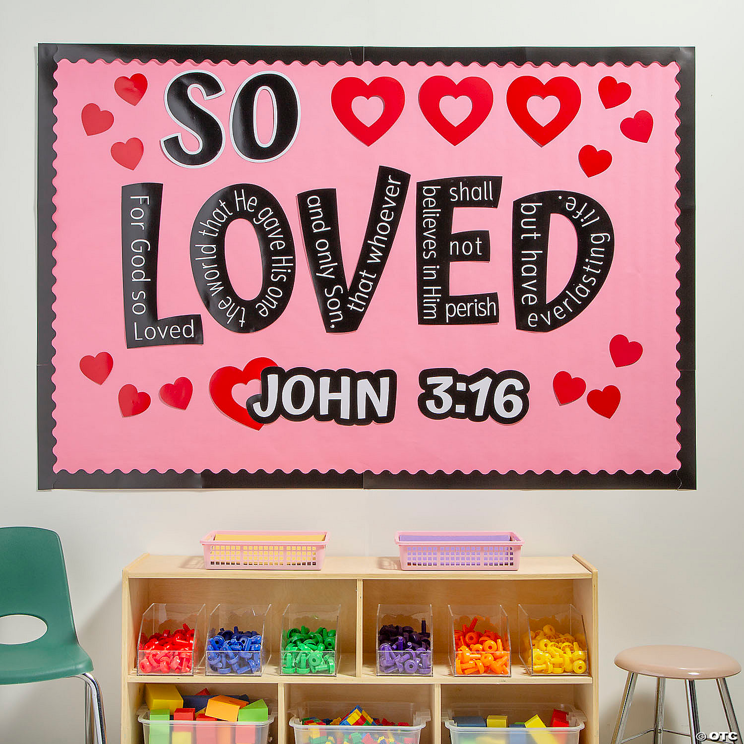 John 3:16 Classroom Bulletin Board Set