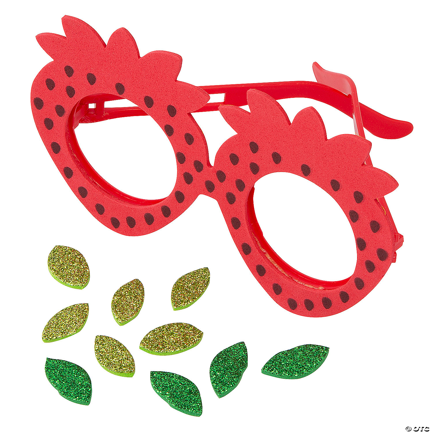 Kids Strawberry Glasses Craft Kit-12Pk