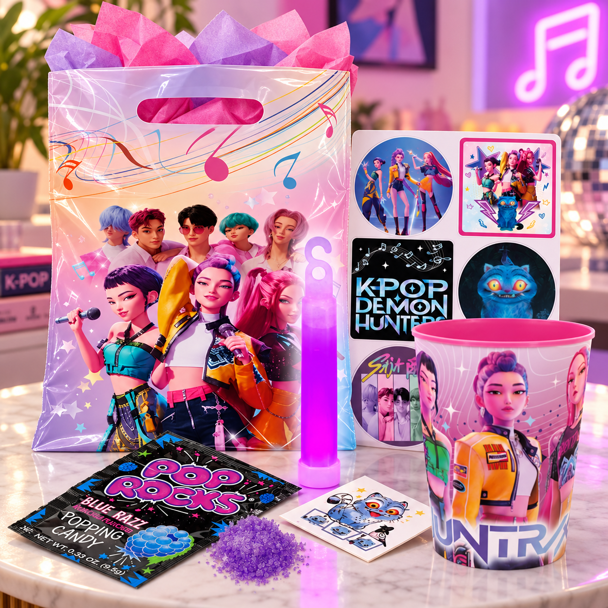 *K-Pop Demon Hunters Birthday Goodie Loot Pack