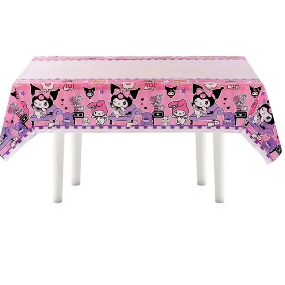 Kuromi Plastic Tablecover