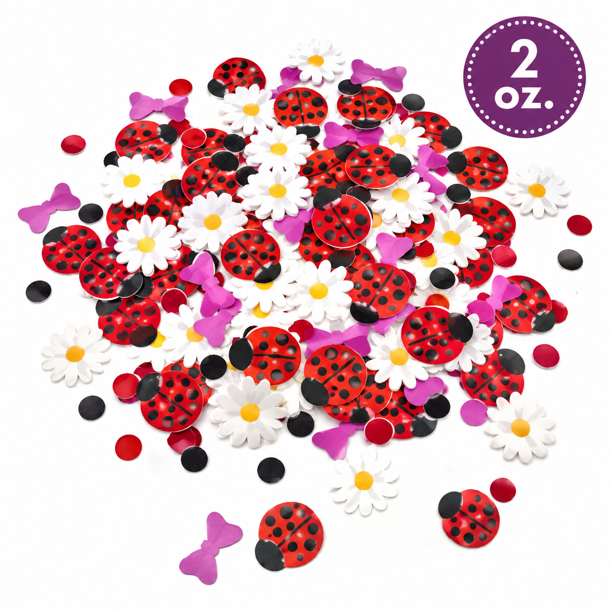Ladybug Confetti - 2 oz.