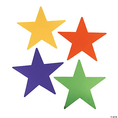 Large Twinkling Stars - 12pk