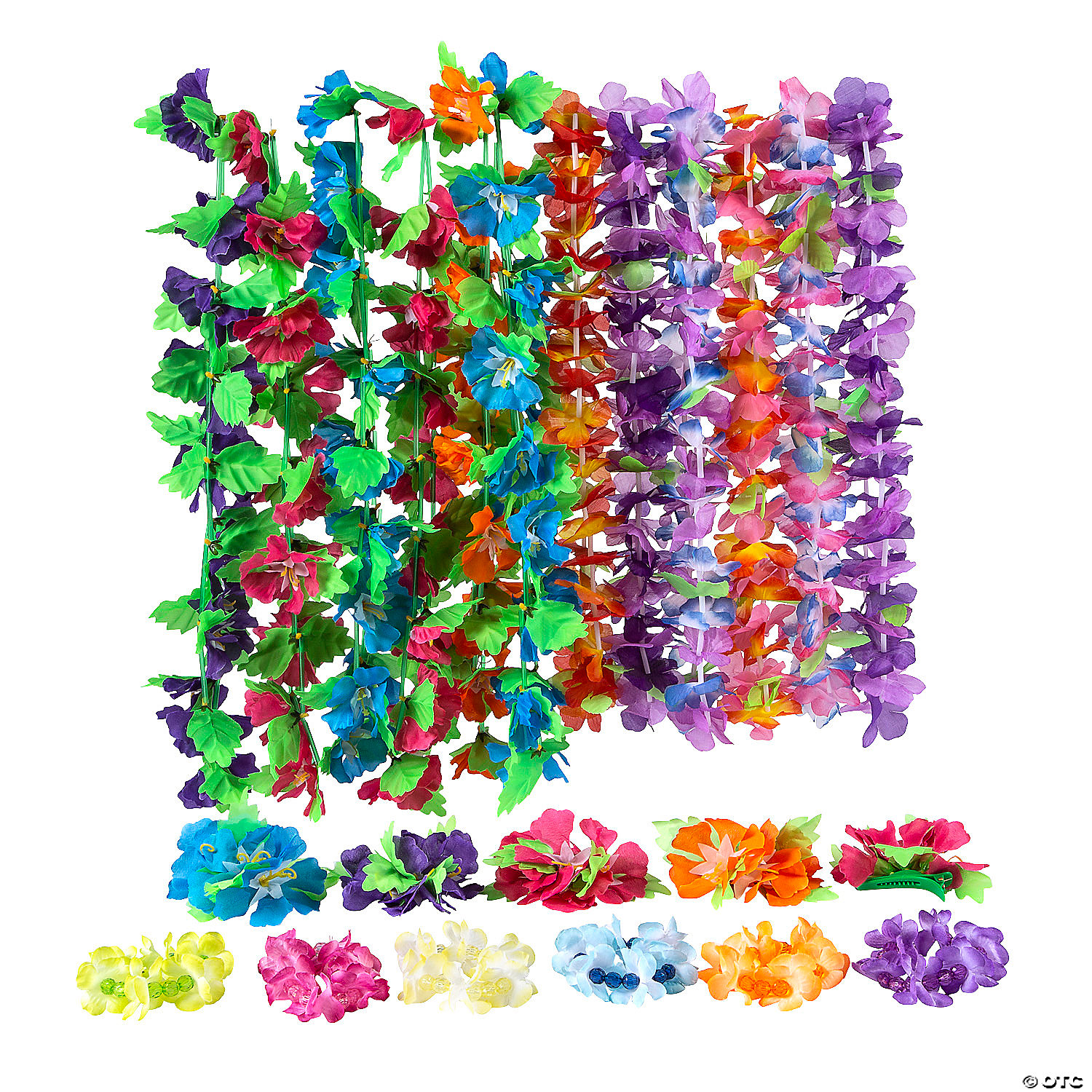 Luau Wearable Assortment-48Pk