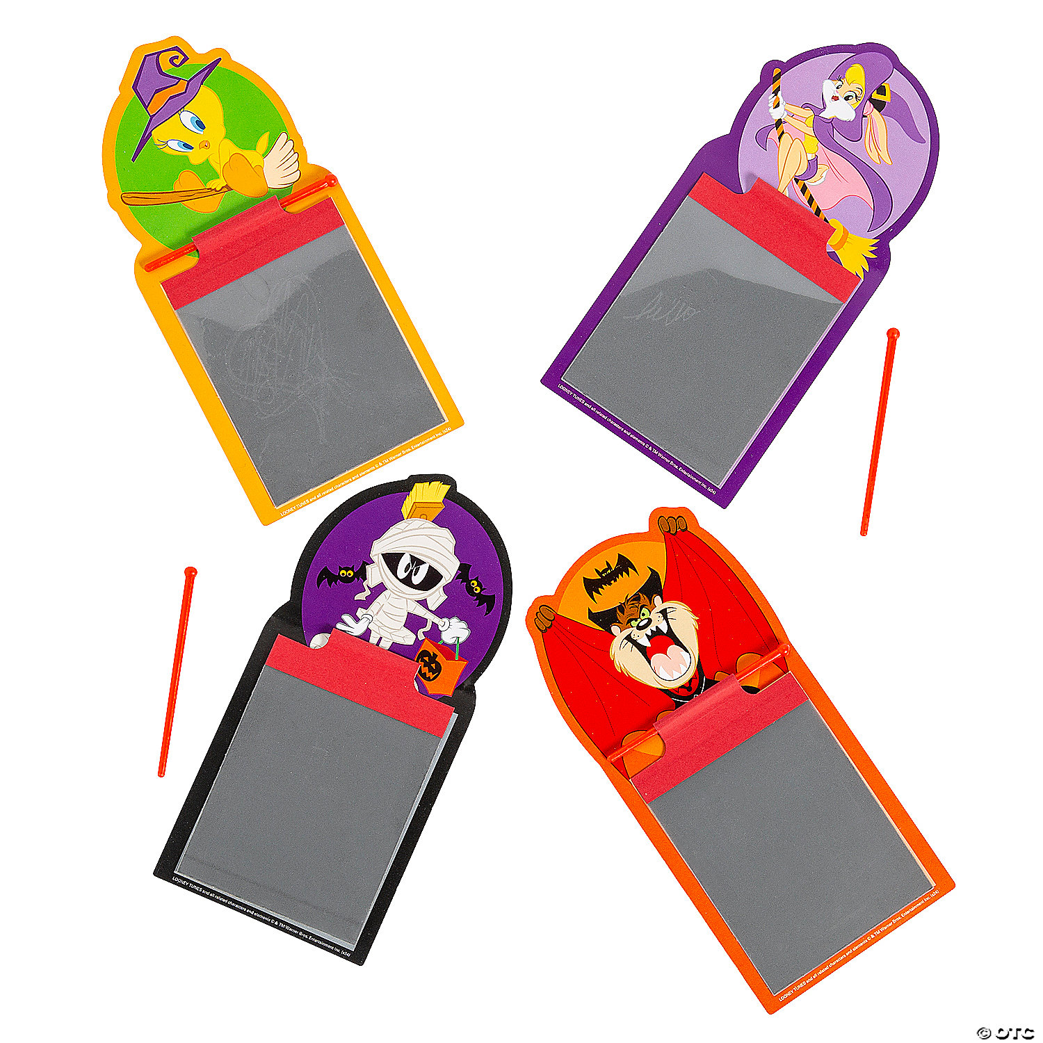 Looney Tunes Halloween Magic Screens - 12Pk