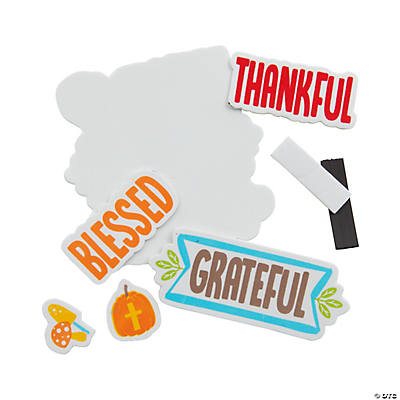 Thankful Grateful Blessed Craft Kit - 12 Pack