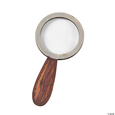 DIY Unfinished Wood Magnifying Glasses - 12Pk