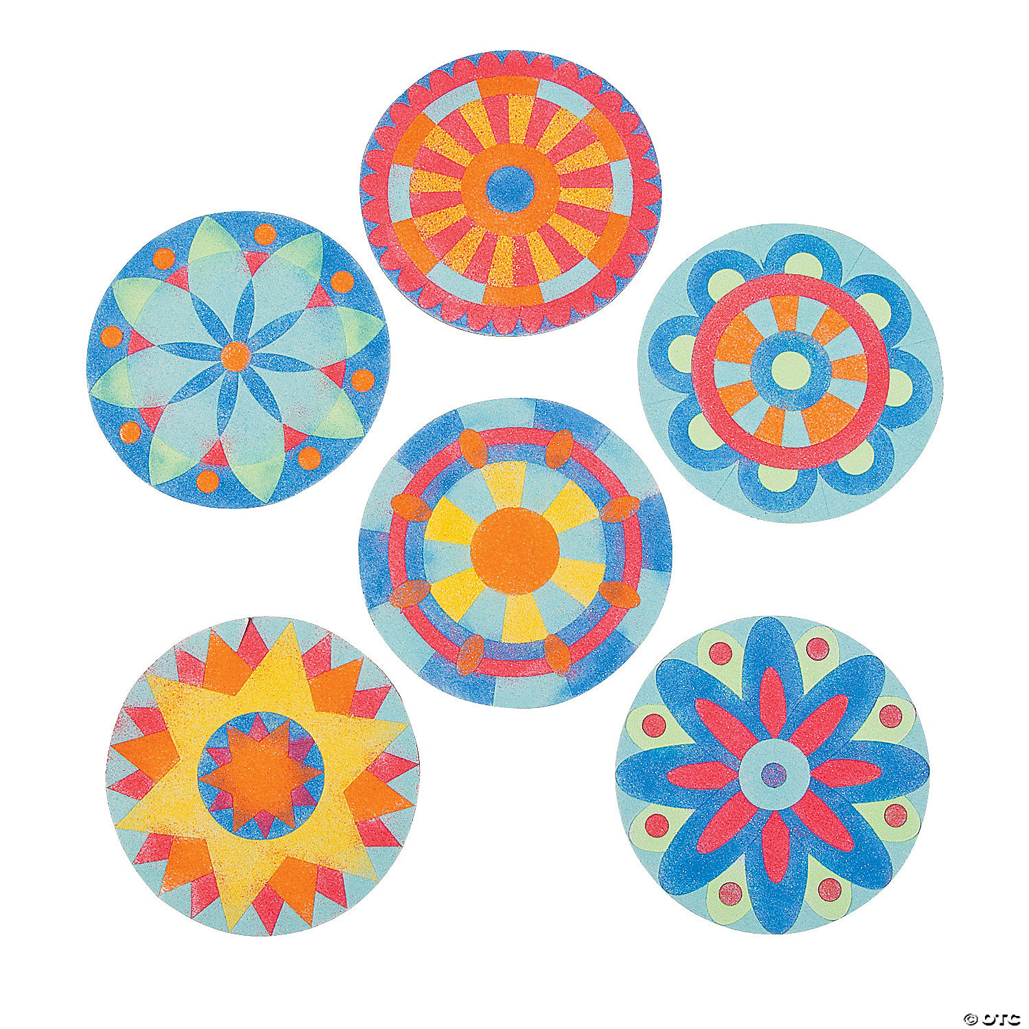 Mandala Sand Art Pictures - 24Pk