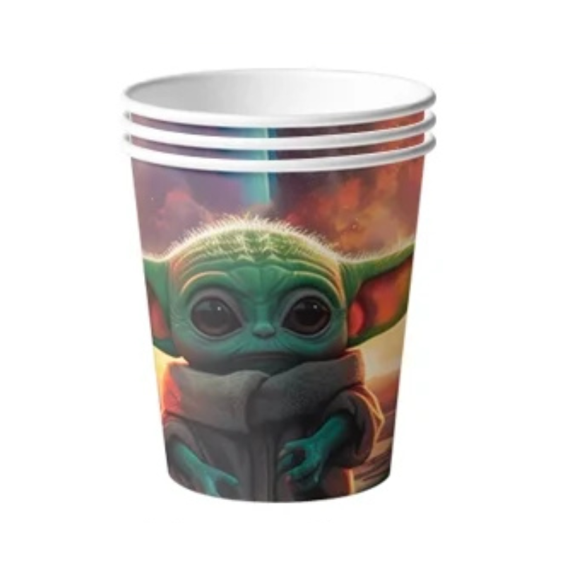 Mandalorian Paper 9oz Cups - 10 PK