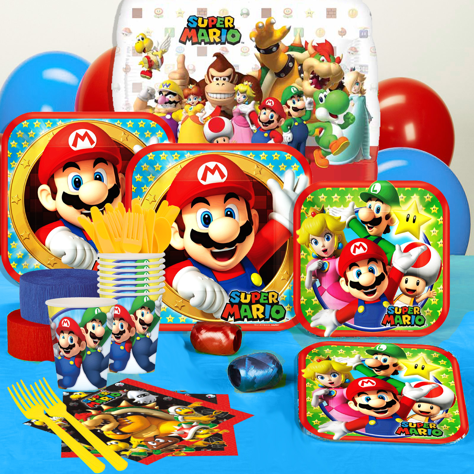 Super Mario Birthday Party Supplies Party Supplies Canada Open A Party - 46 best roblox party images party roblox cake 6th