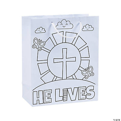 CYO He Lives Gift Bags-12Pk