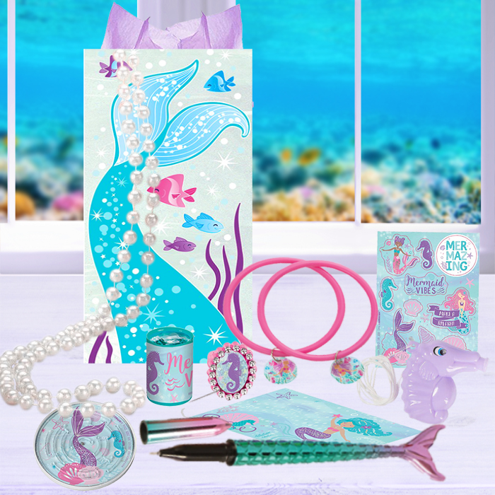 Mermaid Birthday Party Favors DIY Bracelets Kits for Girls Birthday Party  Princess Birthday Princess Party Loot Bags 