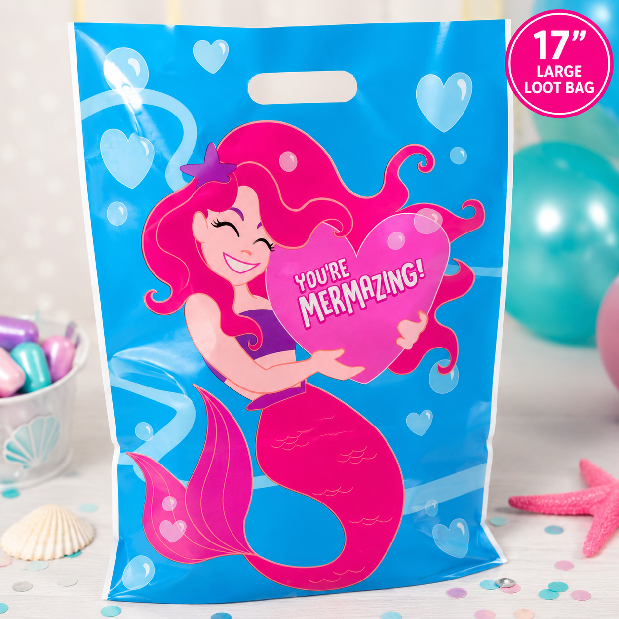 Mermaid Sparkle Make a Wish Upon a Starfish Cups - 8 Pk