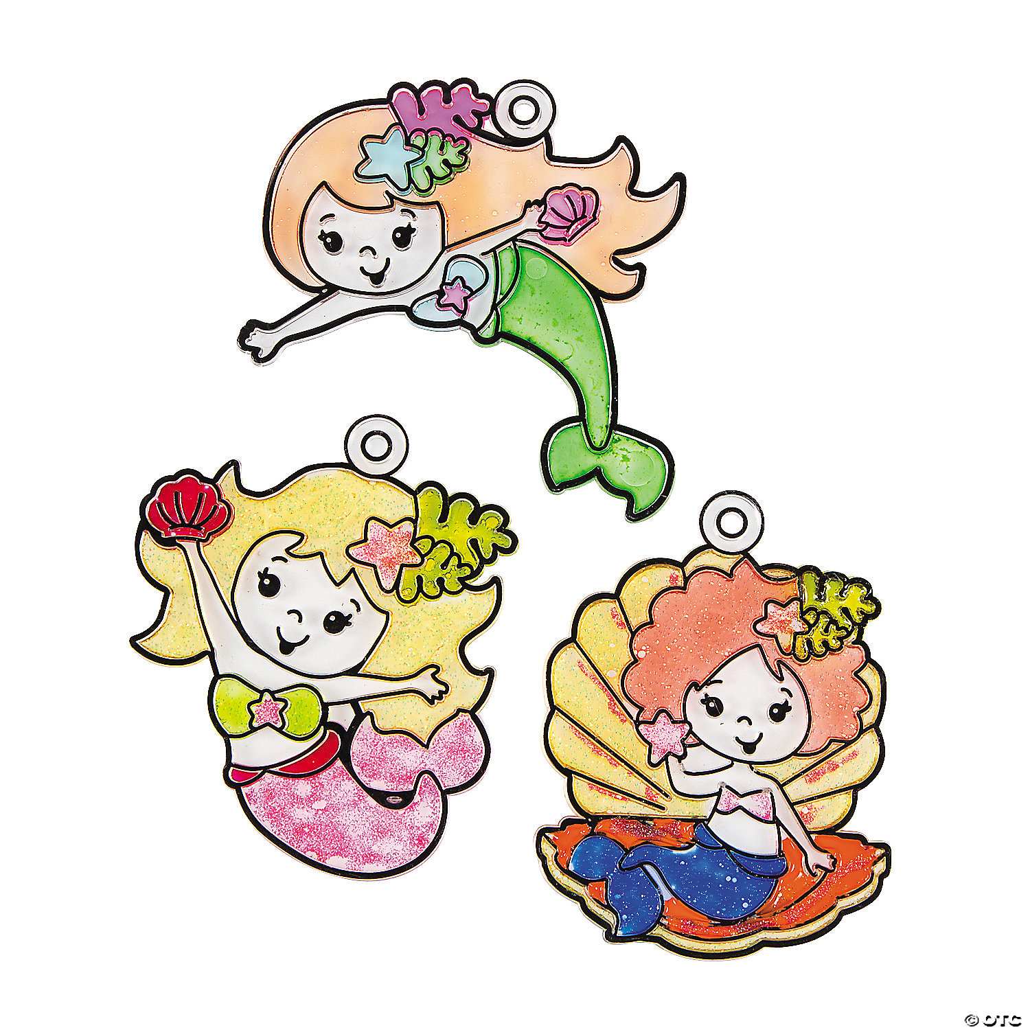 Mermaid Suncatchers - 24Pk
