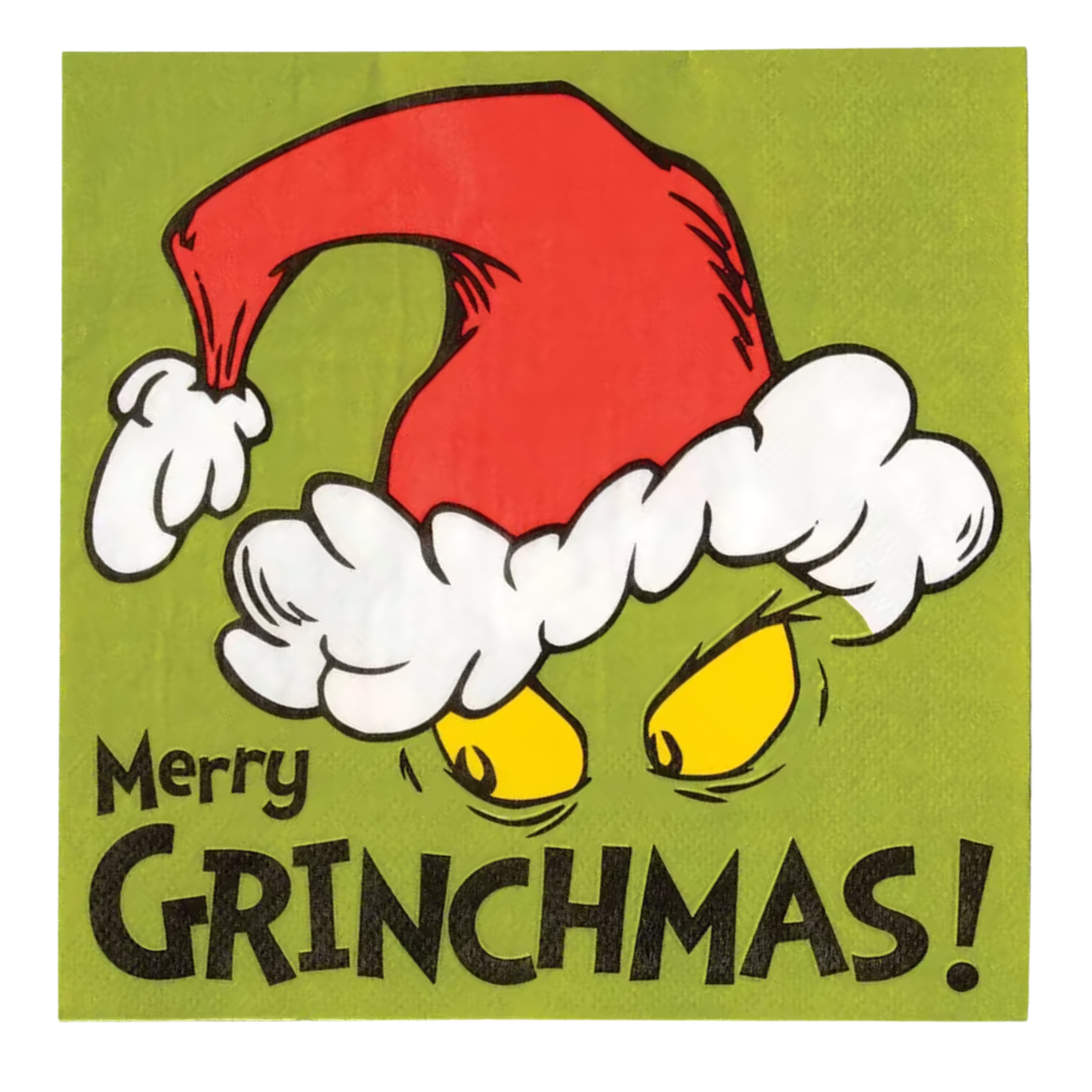 Grinch Merry Grinchmas Luncheon Napkins