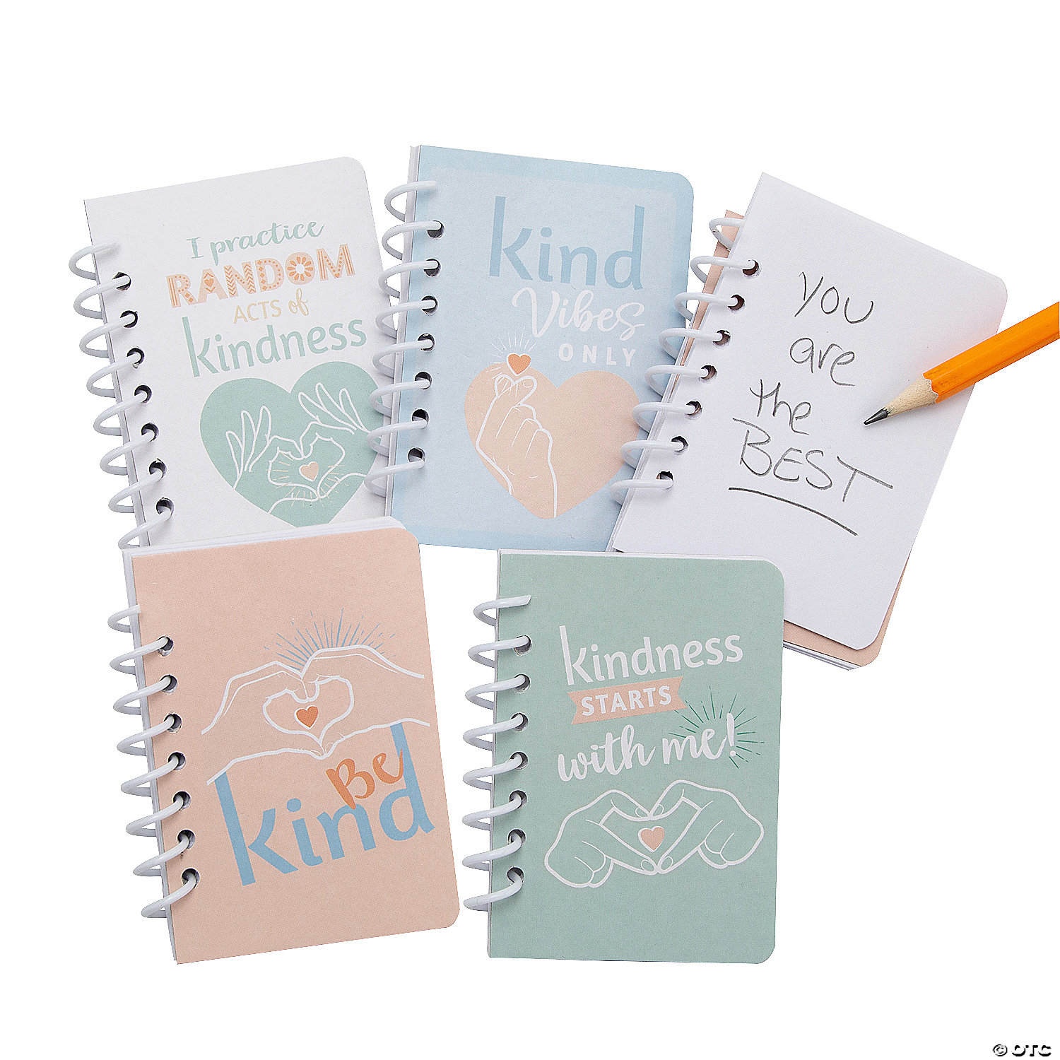 Kindness Spiral Notebooks - 24Pk
