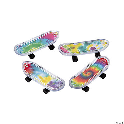 Tie-Dyed Skateboards - 36 Pack