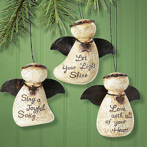 Angel Ornaments - 12 Pack