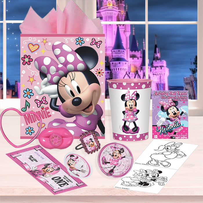 25 Mickey and Friends STICKERS Party Favors for Birthday Treat Loot Bags Mouse 