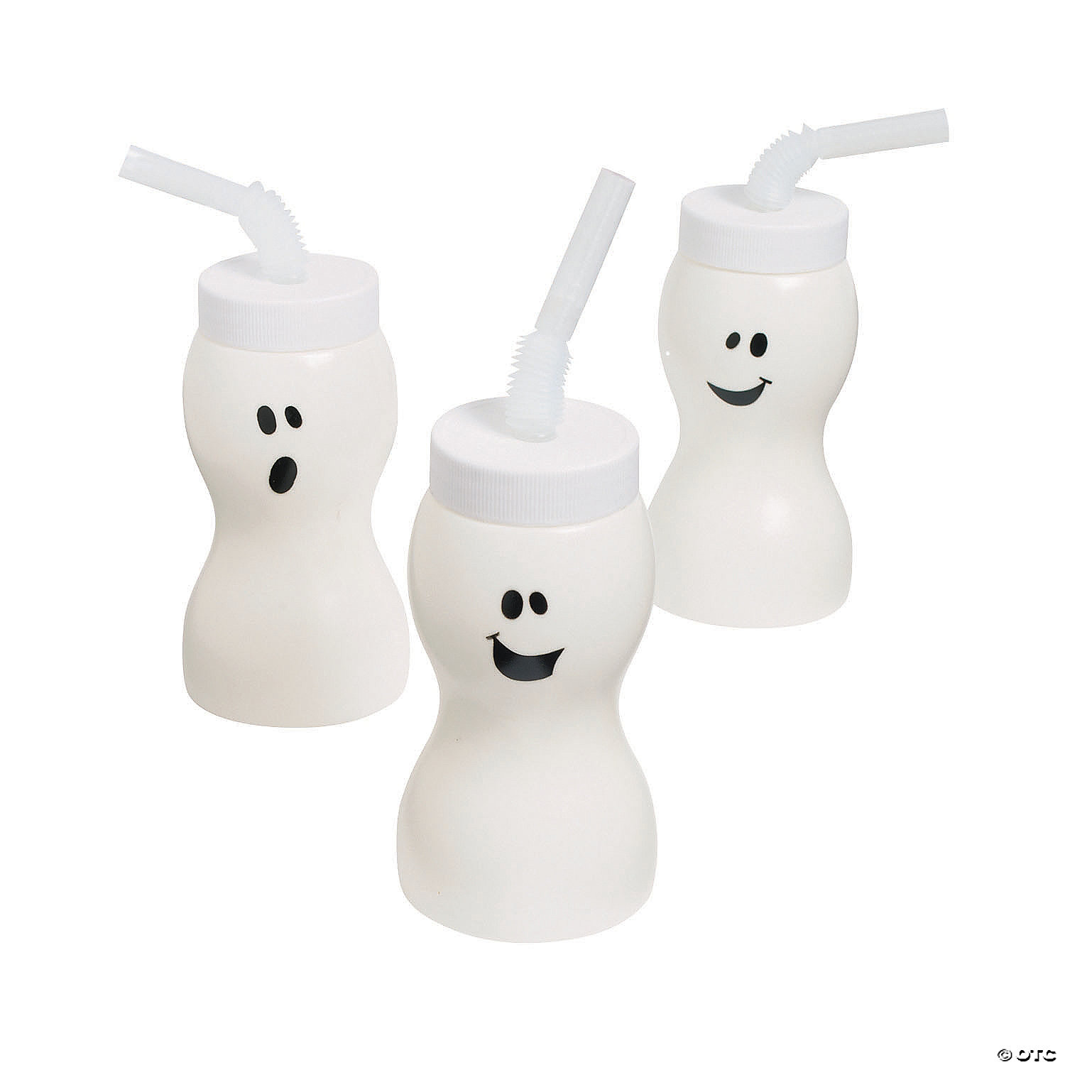 Molded Ghost Tumbers - 12 Pk