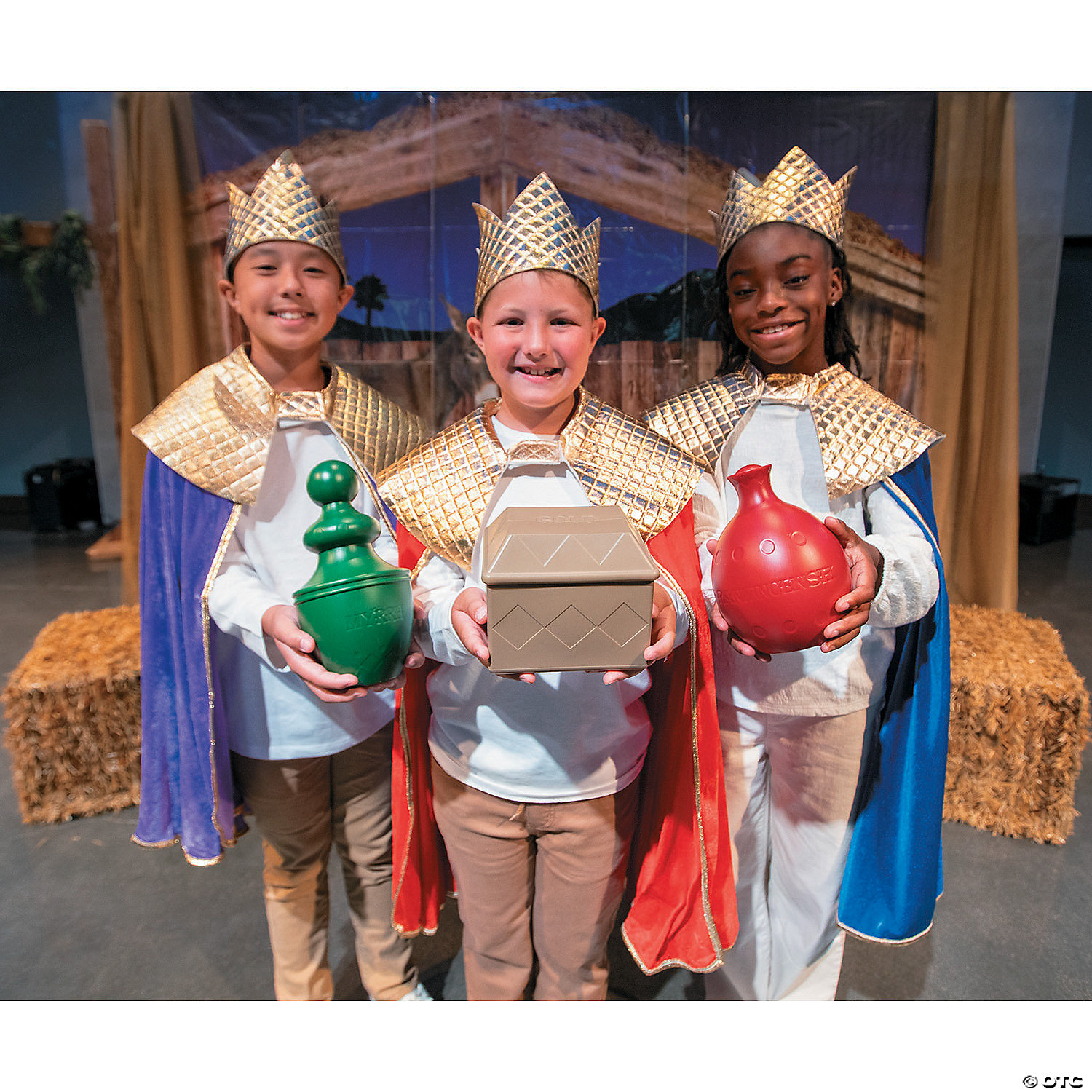 Holy Gifts Nativity Pageant Props-3Pk