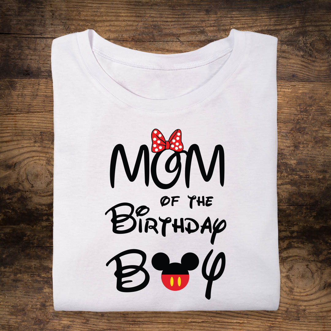 mickey mouse birthday shirts for parents