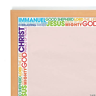 Names of Jesus Bulletin Board Border