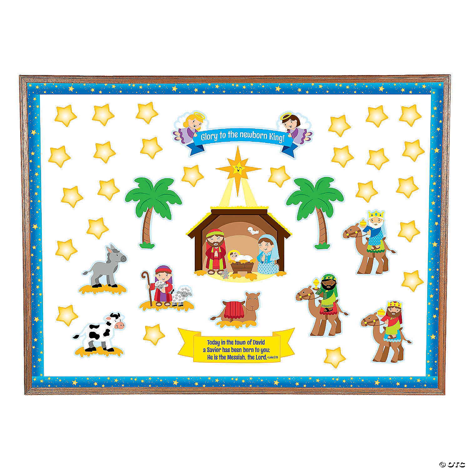 Nativity Bulletin Board Set