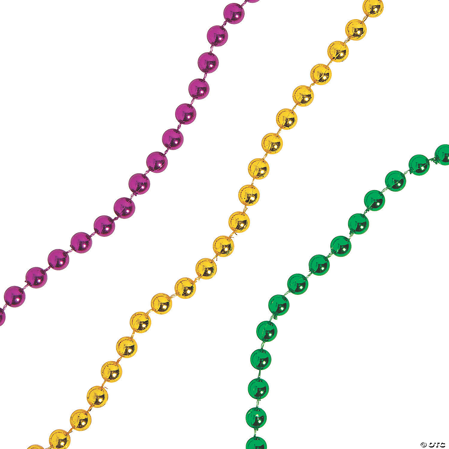 Bulk Mardi Gras Bead Necklace Assortment-1000Pk