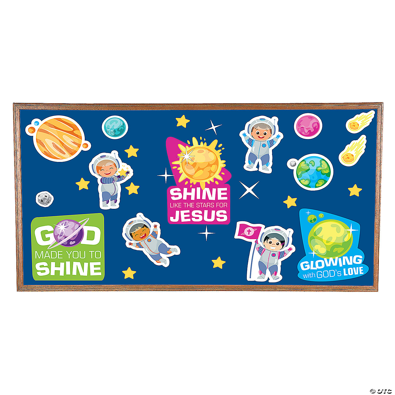 Outer Space VBS Bulletin Board Set Party Supplies Canada - Open A Party