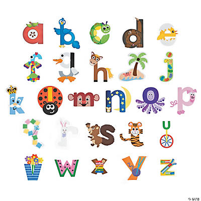 Alphabet Lowercase Letters Craft Kit - 312pk