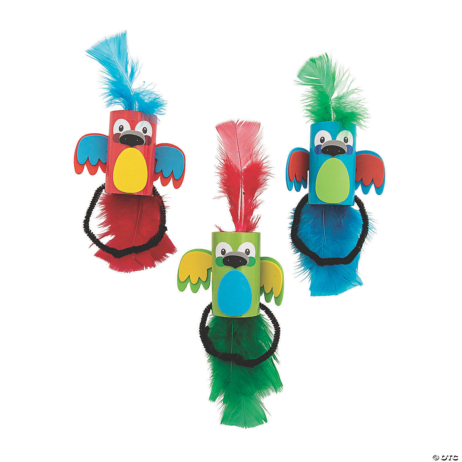 Parrot Bracelet Craft Kit - 12Pk