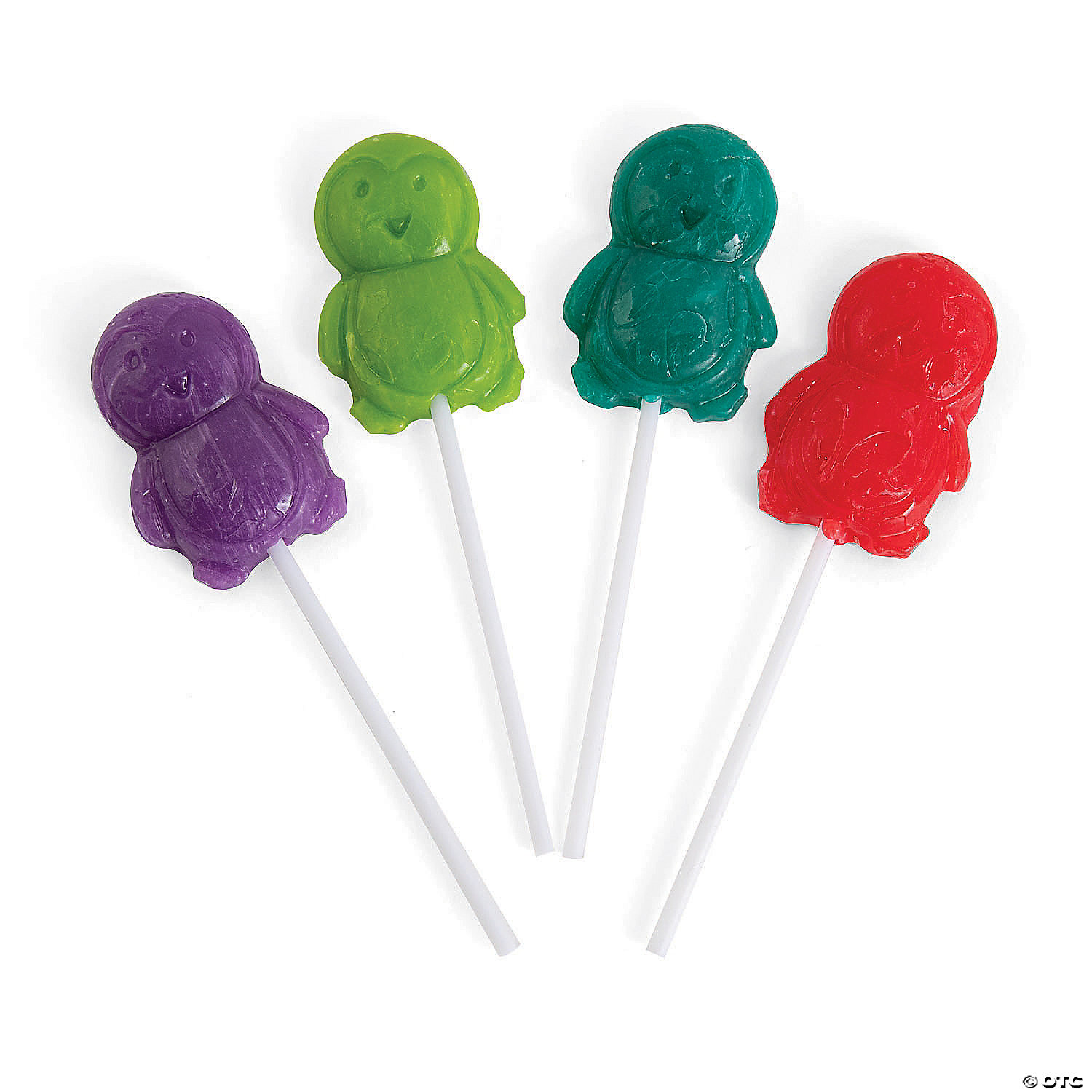 Bright Penguin Character Lollipops - 12 Pk Party Supplies Canada - Open 