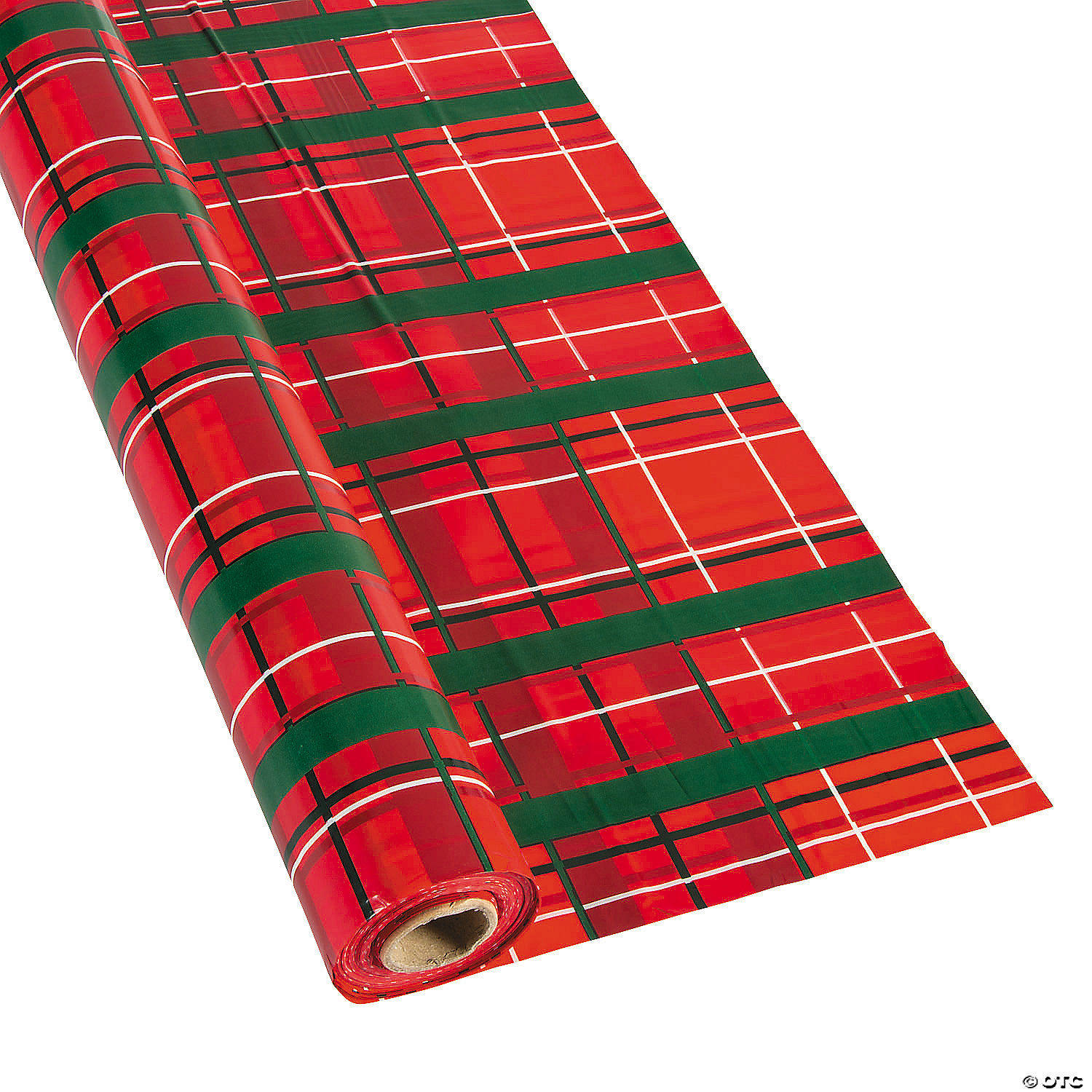 Plaid Christmas Tablecloth 100Ft. Roll