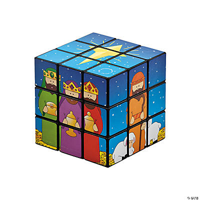 Nativity Magic Cubes - 12 Pack