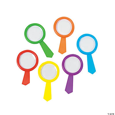 Colourful Magnifying Glasses - 12pk