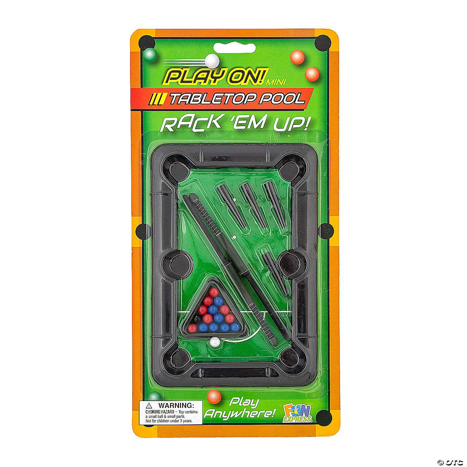 Play On! Pool Table Games - 6Pk