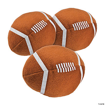 Plush Footballs 12 Pk