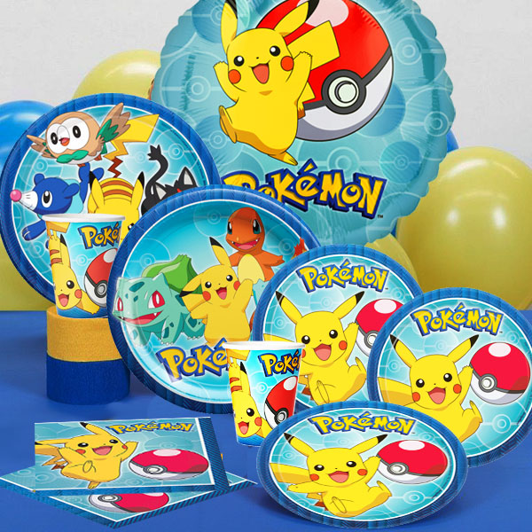 Pokemon Birthday Party Supplies Party Supplies Canada - Open A Party